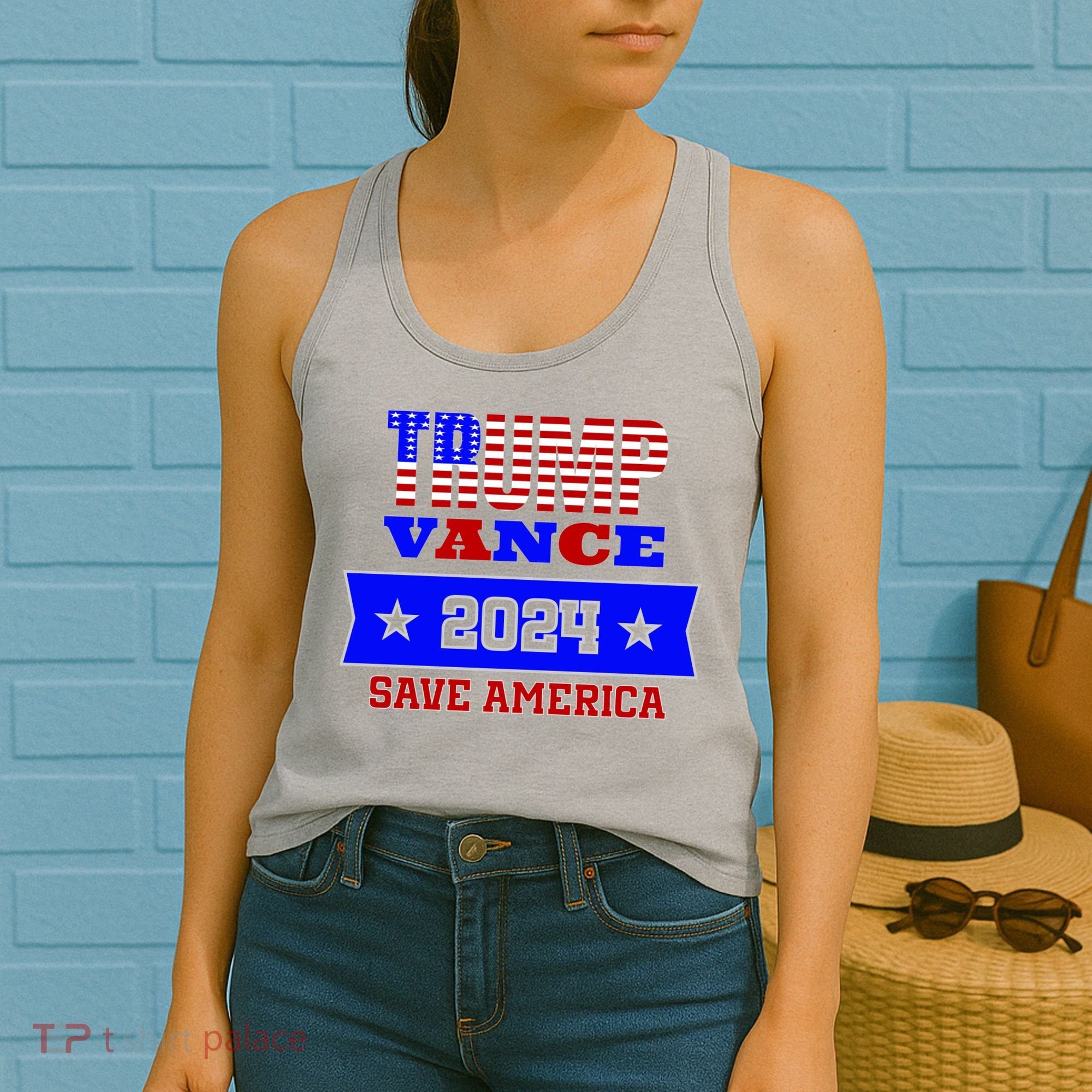 Trump Vance 2024 Save America Women's Tank Top