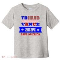 Trump Vance 2024 Save America Toddler T-Shirt thumb 0