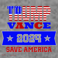 Trump Vance 2024 Save America Women's Long Sleeve Shirt thumb 2