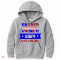 Trump Vance 2024 Save America Kids Hoodie thumb 0