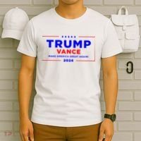 Trump Vance 2024 Pocket Print T-Shirt thumb 6