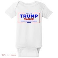 Trump Vance 2024 Pocket Print Baby Bodysuit thumb 0
