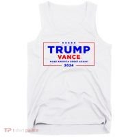 Trump Vance 2024 Pocket Print Tank Top thumb 0