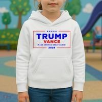 Trump Vance 2024 Pocket Print Kids Hoodie thumb 3