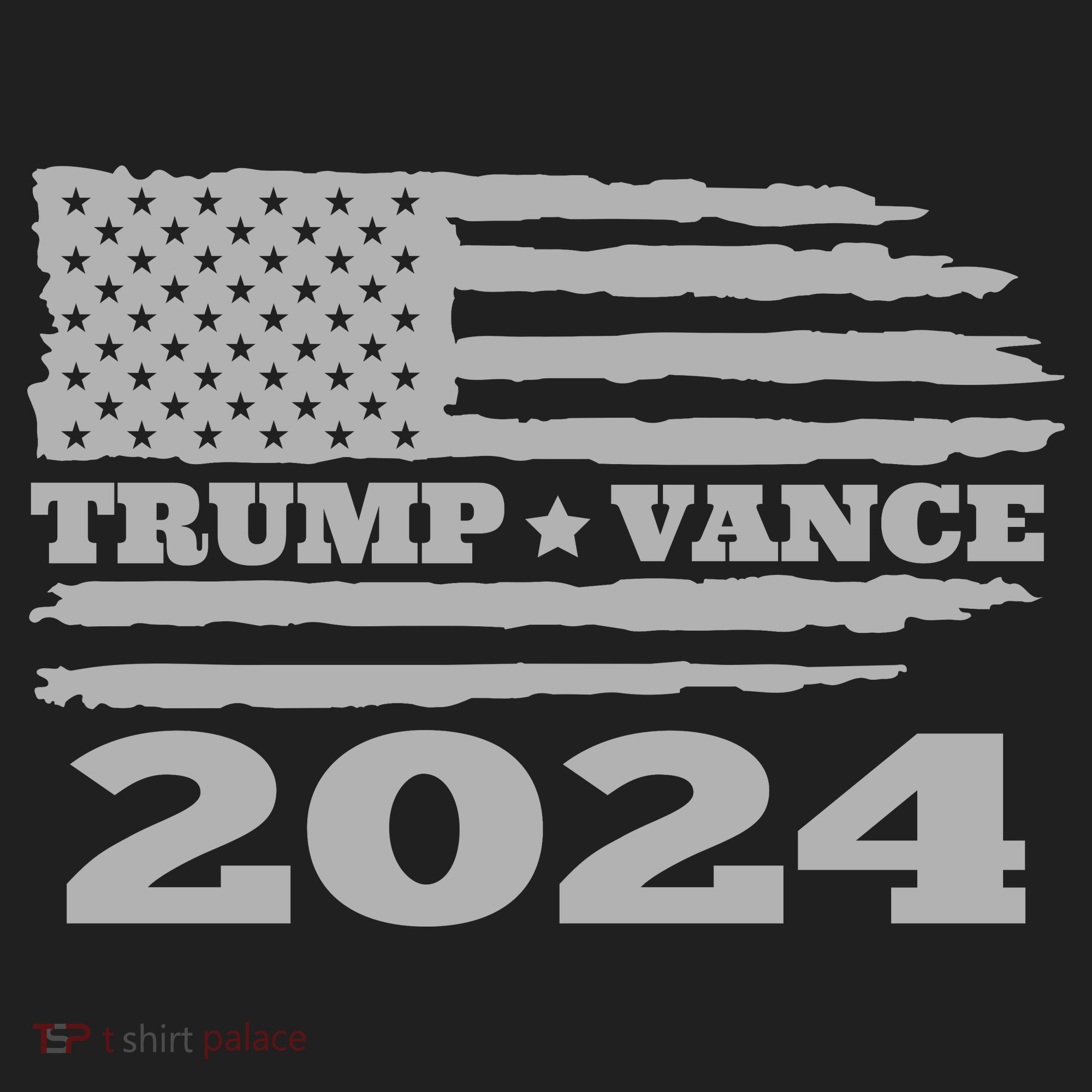 Trump Vance 2024 Gray Style Tumbler