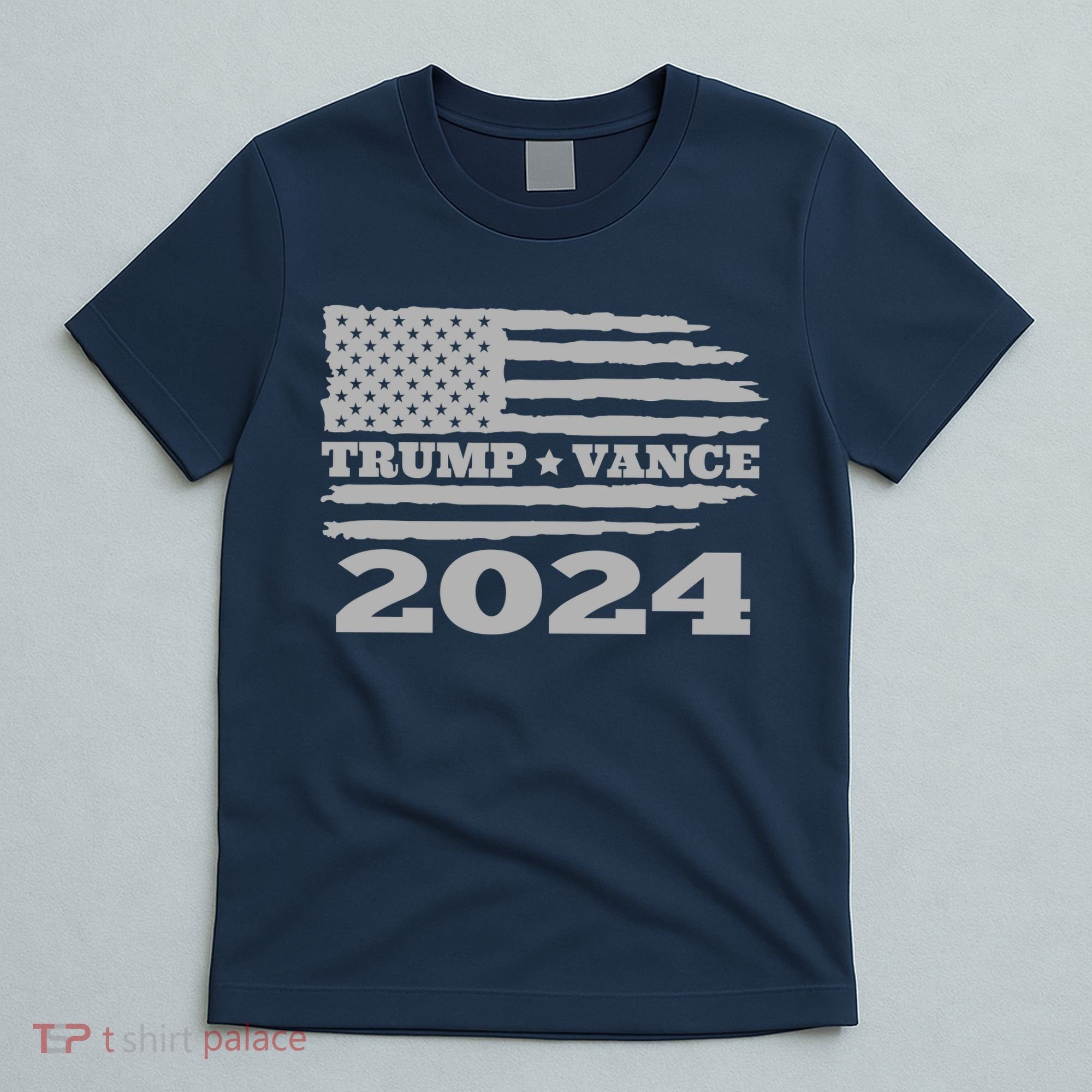Trump Vance 2024 Gray Style T-Shirt