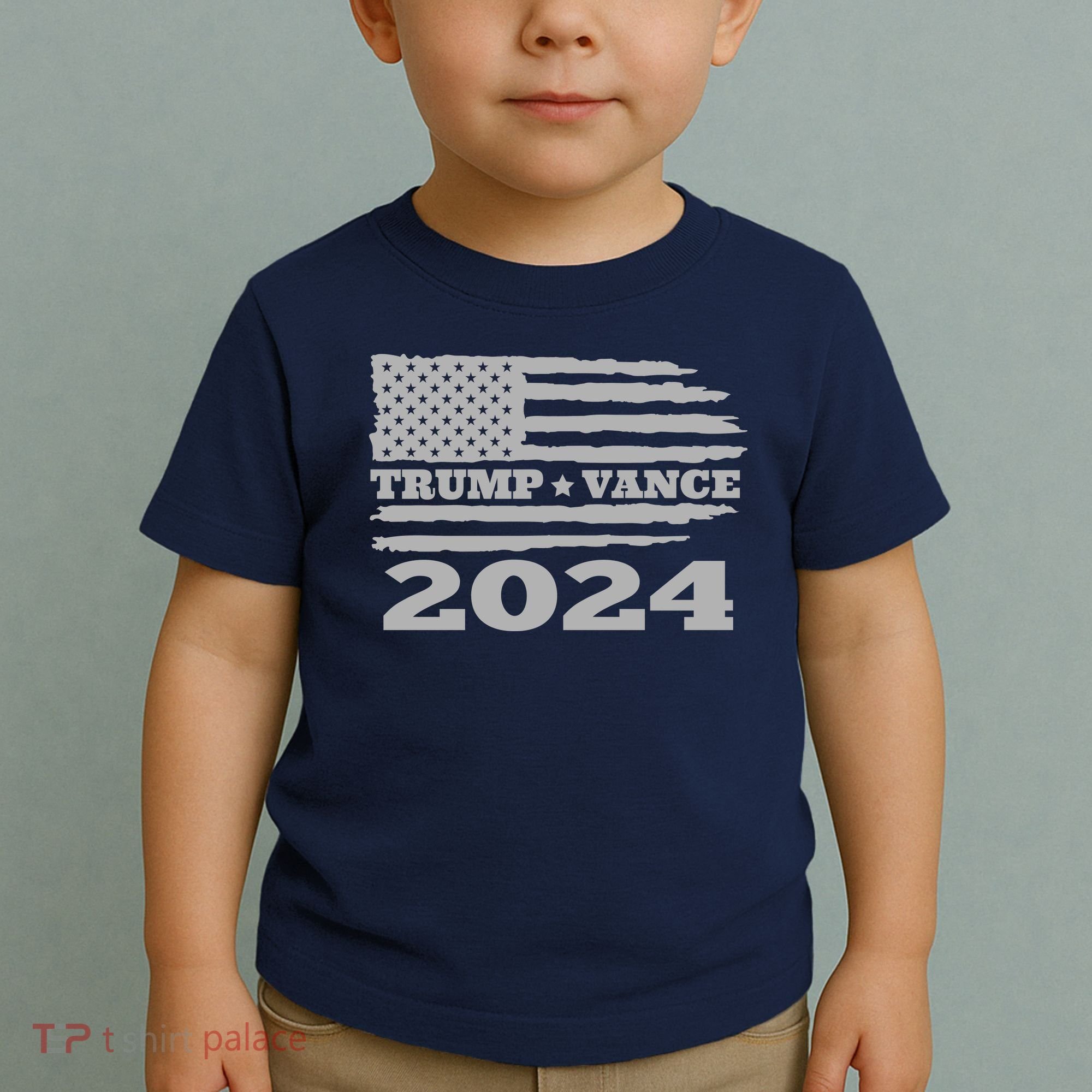 Trump Vance 2024 Gray Style Toddler T-Shirt