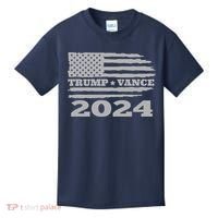Trump Vance 2024 Gray Style Kids T-Shirt thumb 0