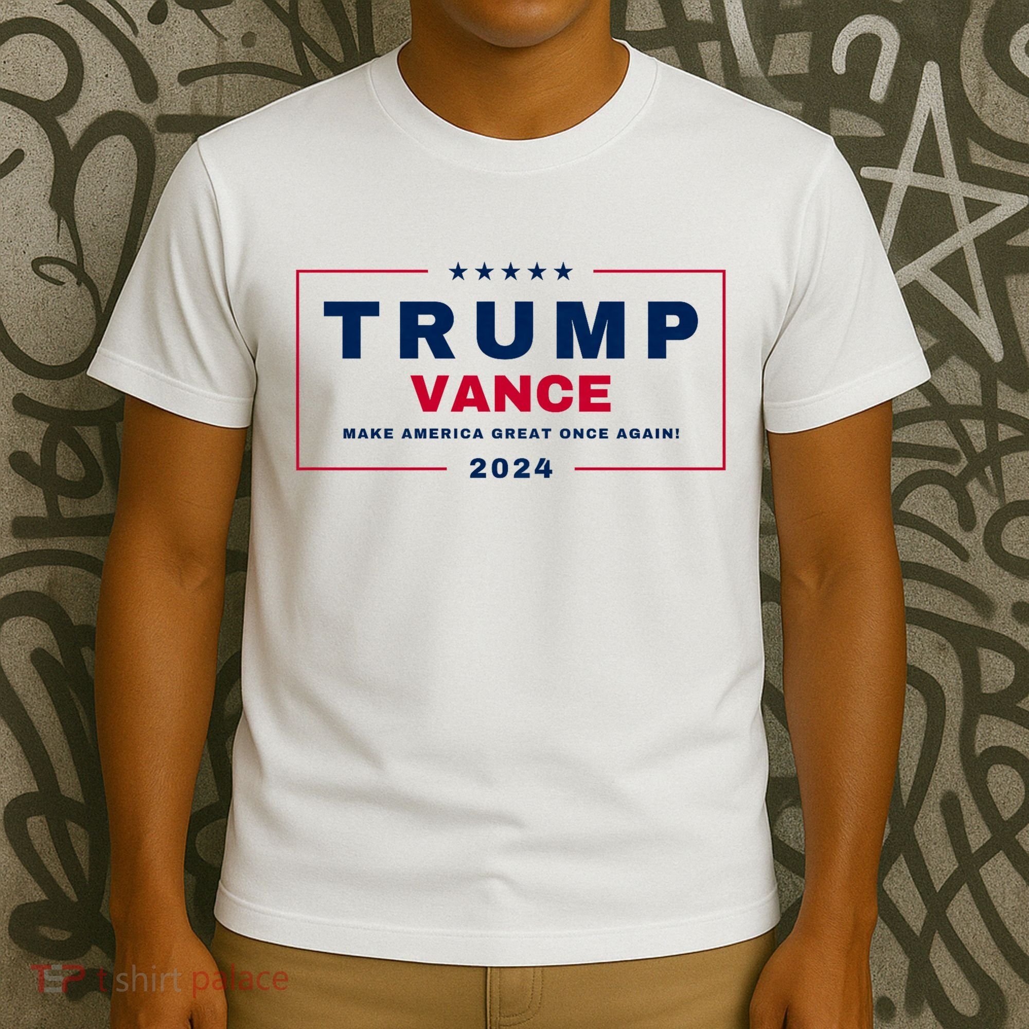 Trump Vance 2024 Trump Jd Vance Vp Make America Great Once Again! Maga 2024 T-Shirt