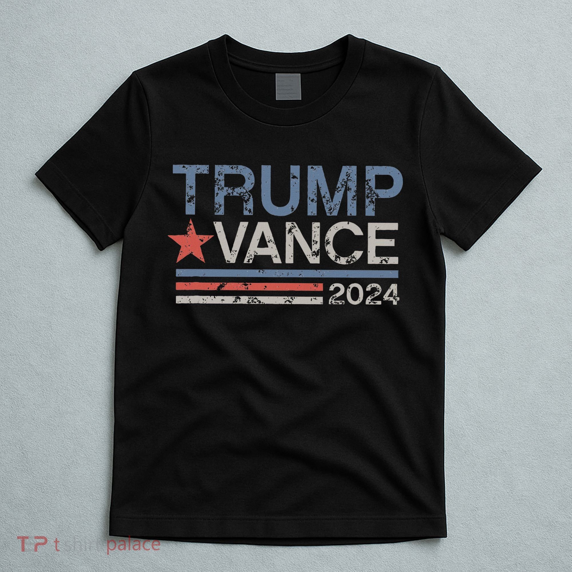 Trump Vance 2024 Retro Featuring Trump And Jd Vance T-Shirt