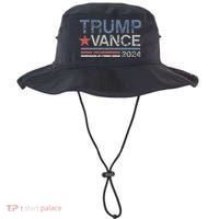 Trump Vance 2024 Retro Featuring Trump And Jd Vance Bucket Hat thumb 0