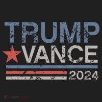 Trump Vance 2024 Retro Featuring Trump And Jd Vance Beanie thumb 2