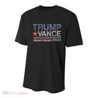 Trump Vance 2024 Retro Featuring Trump And Jd Vance Youth Performance Sprint T-Shirt thumb 0