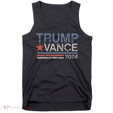 Trump Vance 2024 Retro Featuring Trump And Jd Vance Tank Top