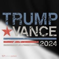 Trump Vance 2024 Retro Featuring Trump And Jd Vance Toddler Fine Jersey T-Shirt thumb 2