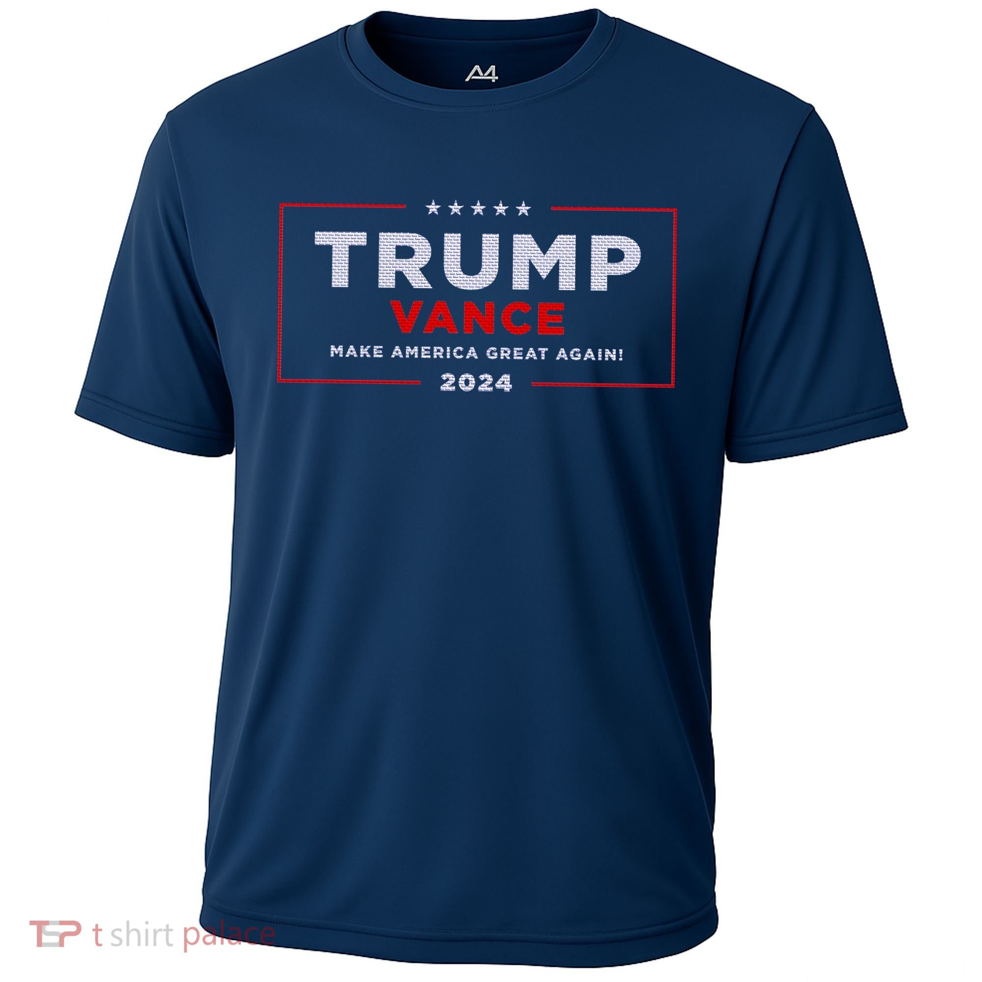 Trump Vance 2024 Brick Texture Cooling Performance Crew T-Shirt