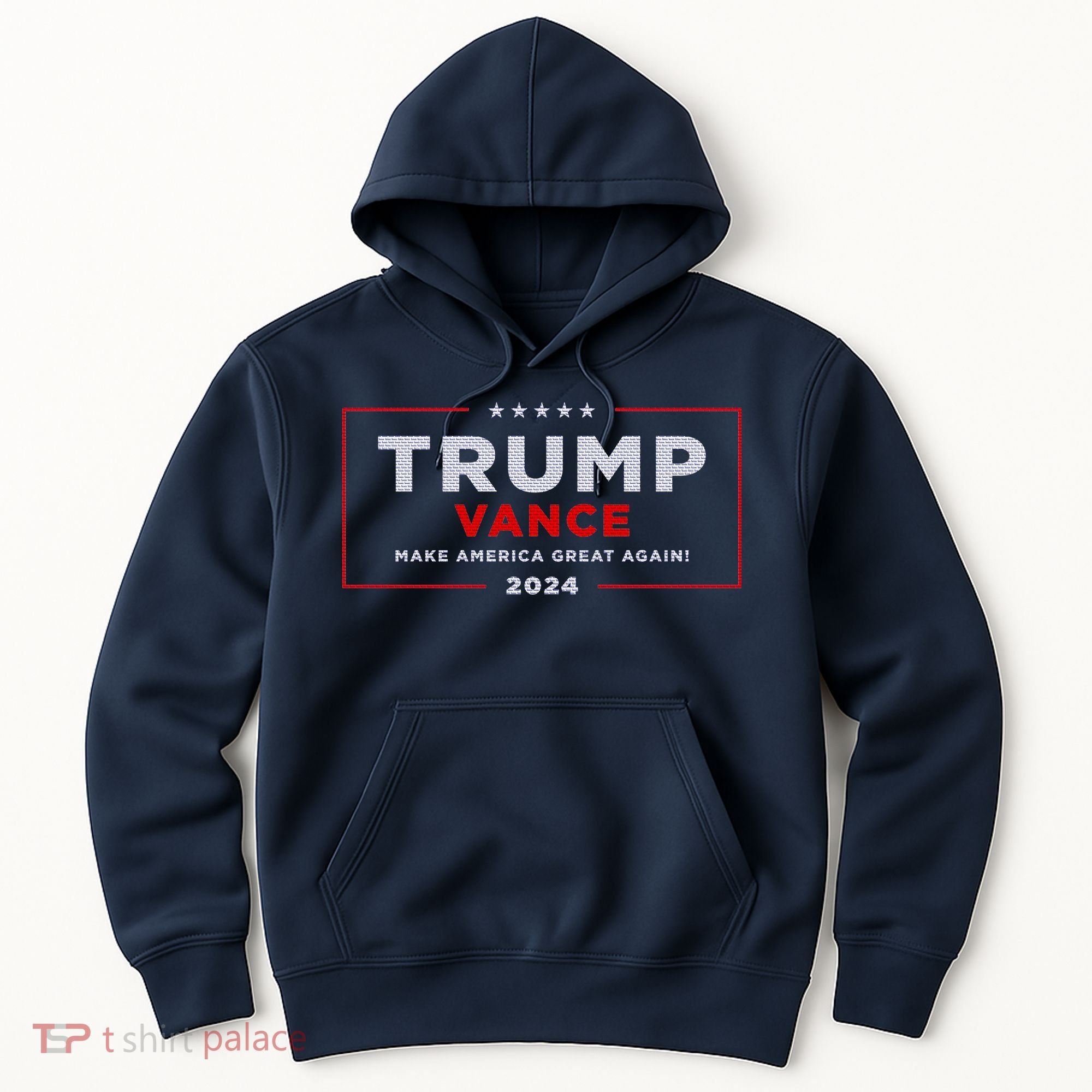 Trump Vance 2024 Brick Texture Hoodie