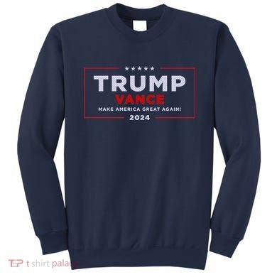 Trump Vance 2024 Brick Texture Sweatshirt