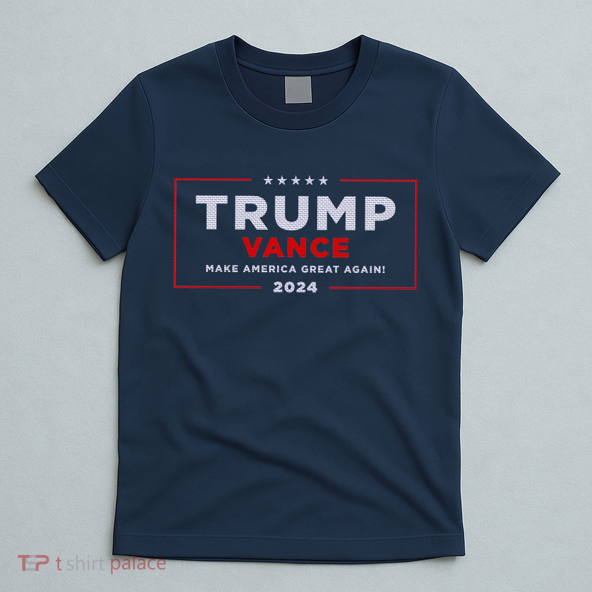 Trump Vance 2024 Brick Texture T-Shirt