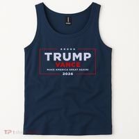 Trump Vance 2024 Brick Texture Tank Top thumb 2