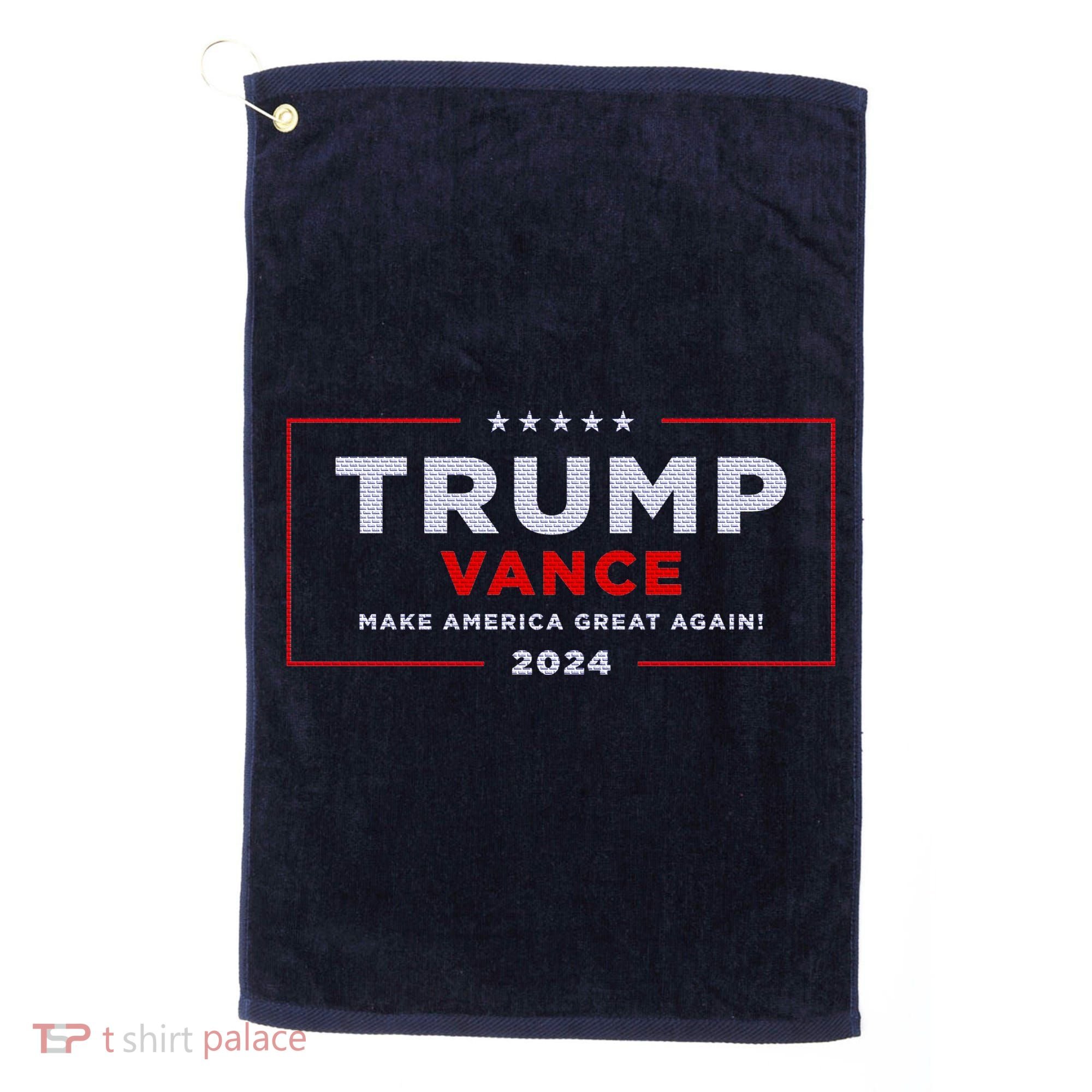 Trump Vance 2024 Brick Texture Golf Towel