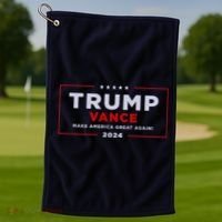 Trump Vance 2024 Brick Texture Golf Towel thumb 1