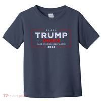 Trump Vance 2024 Brick Texture Toddler T-Shirt thumb 0