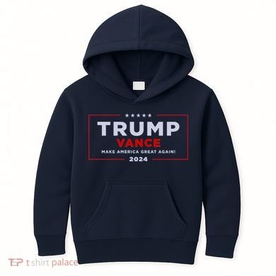 Trump Vance 2024 Brick Texture Kids Hoodie