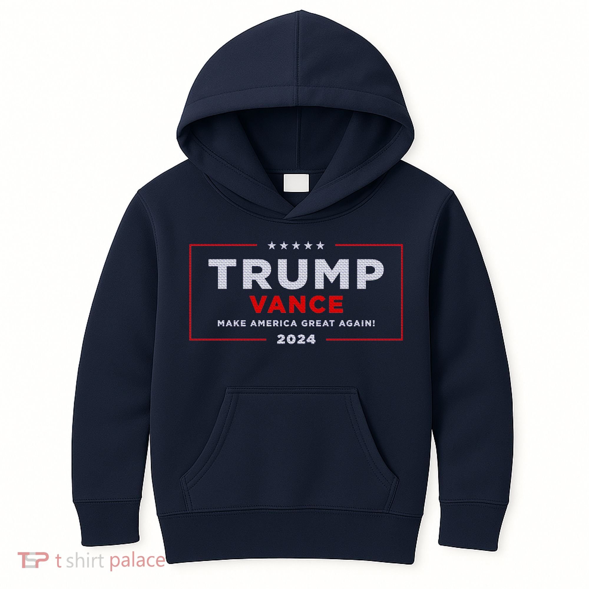 Trump Vance 2024 Brick Texture Kids Hoodie