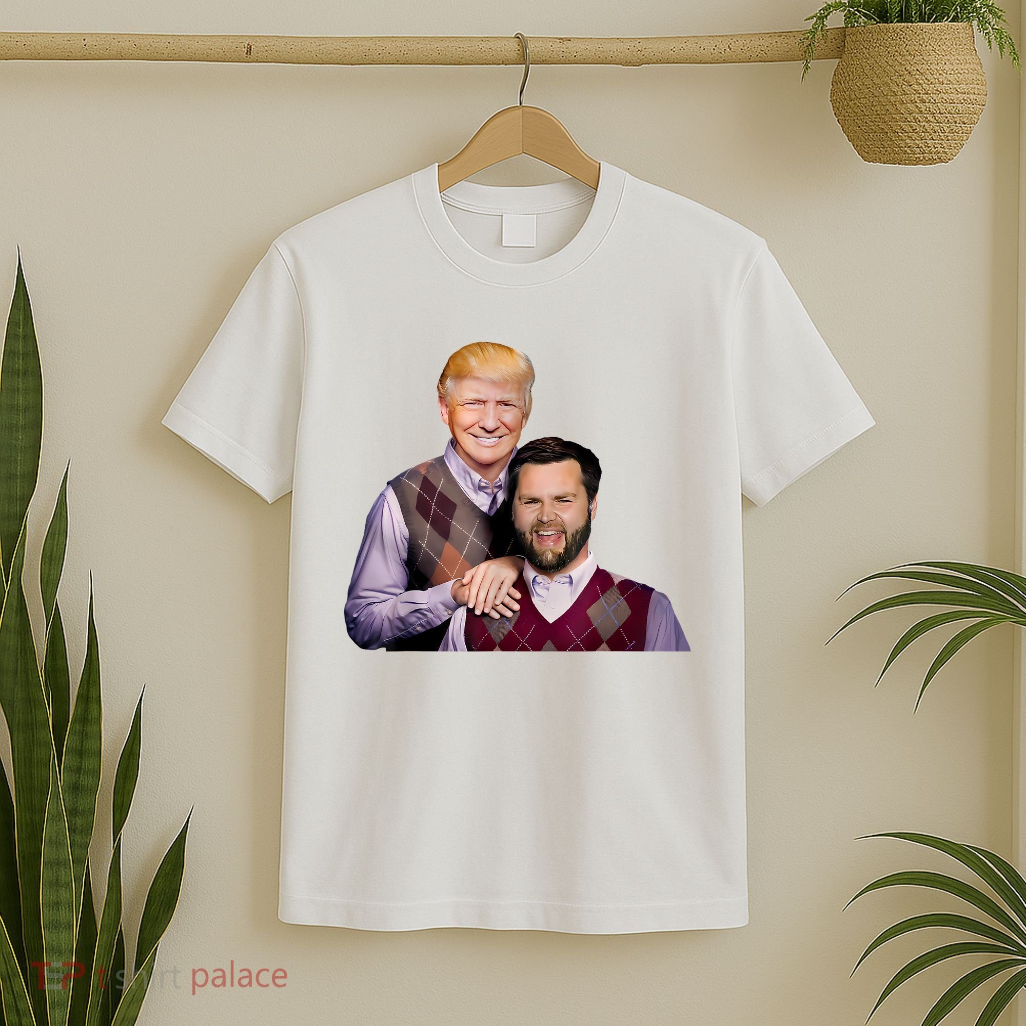 Trump Vance 2024 Brothers Funny Parody Trump J.D. Vance Bros T-Shirt