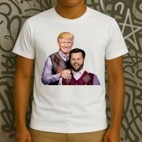 Trump Vance 2024 Brothers Funny Parody Trump J.D. Vance Bros T-Shirt thumb 3