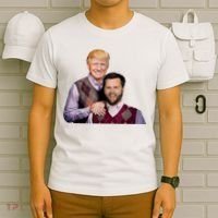 Trump Vance 2024 Brothers Funny Parody Trump J.D. Vance Bros T-Shirt thumb 6
