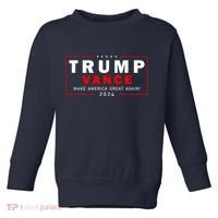 Trump Vance 2024 Make America Great Again Maga President Toddler Sweatshirt thumb 0