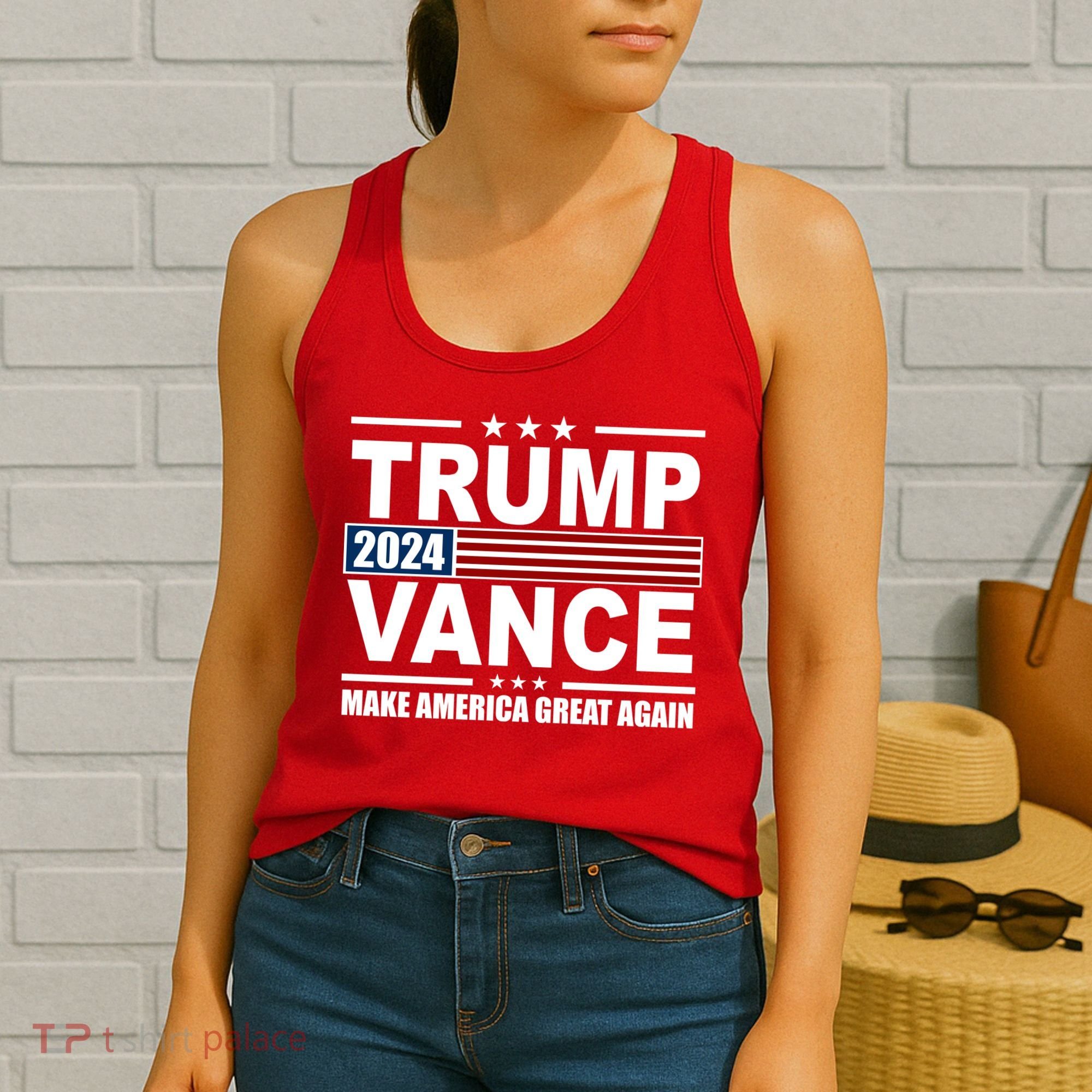 Trump Vance 2024 Make America Great Again Women's Tank Top