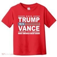 Trump Vance 2024 Make America Great Again Toddler T-Shirt thumb 0