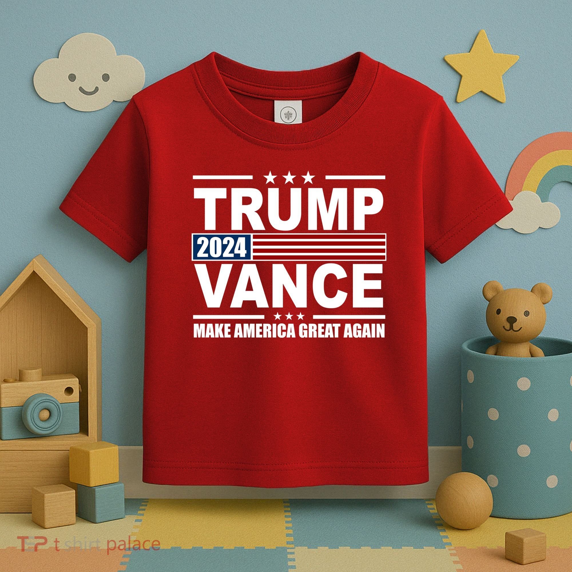 Trump Vance 2024 Make America Great Again Toddler T-Shirt