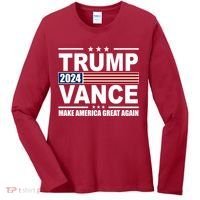 Trump Vance 2024 Make America Great Again Women's Long Sleeve Shirt thumb 0