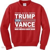 Trump Vance 2024 Make America Great Again Kids Sweatshirt thumb 0