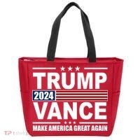 Trump Vance 2024 Make America Great Again Tote Bag thumb 0