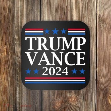 Trump Vance 2024 Coaster