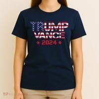 Trump Vance 2024 Vintage Patriotic T-Shirt thumb 4
