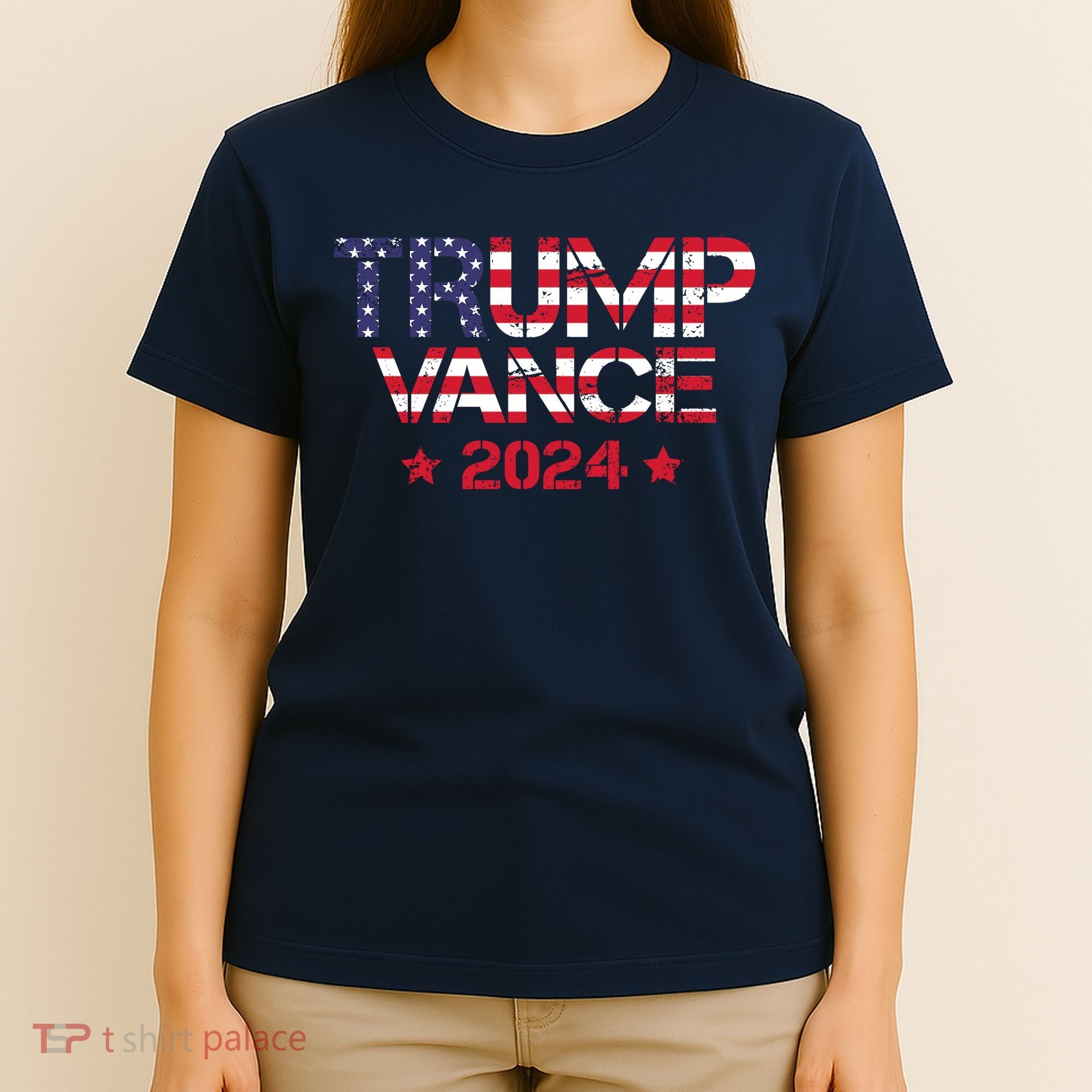 Trump Vance 2024 Vintage Patriotic T-Shirt