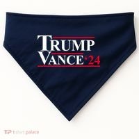 Trump Vance 2024 Election USA-Made Doggie Bandana thumb 0