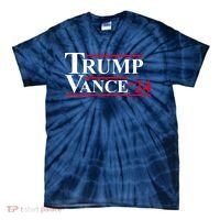 Trump Vance 2024 Election Tie-Dye T-Shirt thumb 0