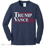 Trump Vance 2024 Election Kids Long Sleeve Shirt thumb 0