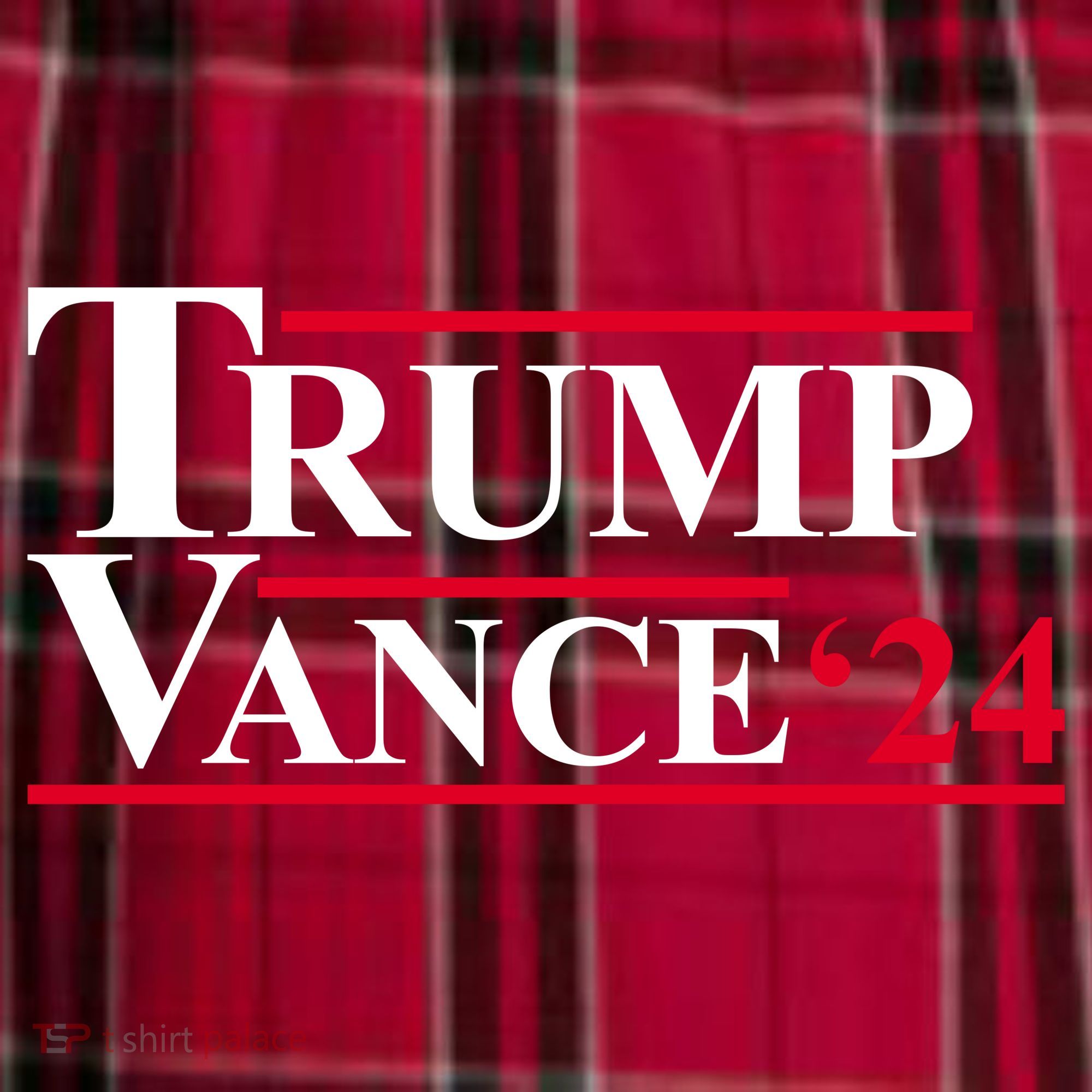 Trump Vance 2024 Election Men's Flannel Plaid Pajama Pants