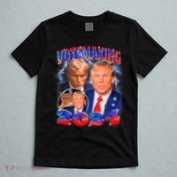 Trump Votemaxing 2024 Looksmaxxing Funny Mewing Meme T-Shirt thumb 5