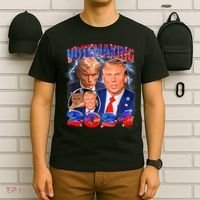 Trump Votemaxing 2024 Looksmaxxing Funny Mewing Meme T-Shirt thumb 6