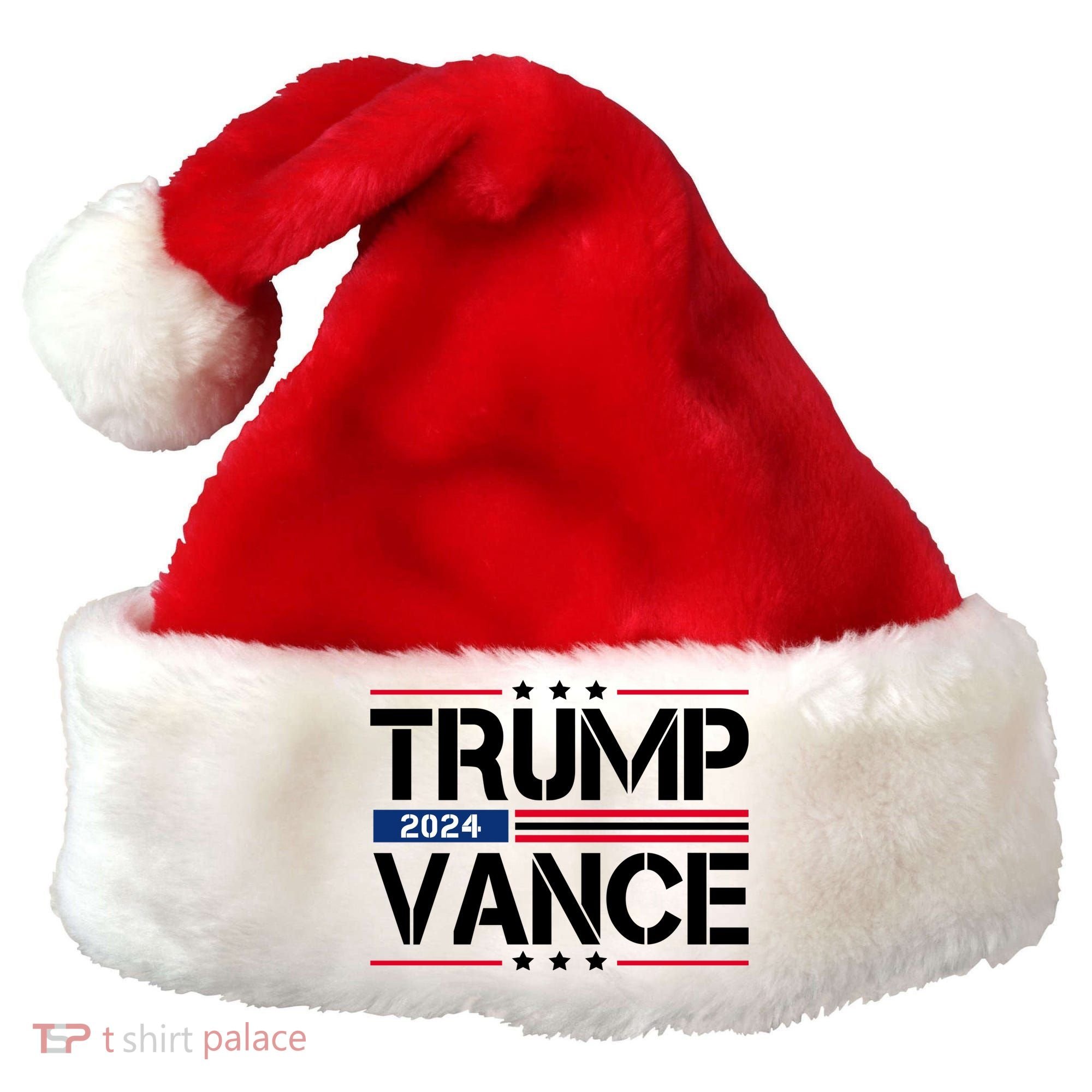 Trump Vance 2024 Usa Election Santa Hat