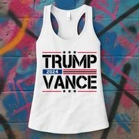 Trump Vance 2024 Usa Election Women's Tank Top thumb 3